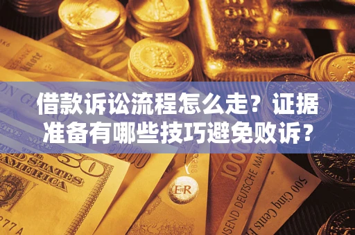 济南借款诉讼流程怎么走？证据准备有哪些技巧避免败诉？