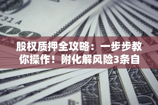 济南股权质押全攻略：一步步教你操作！附化解风险3条自救法则