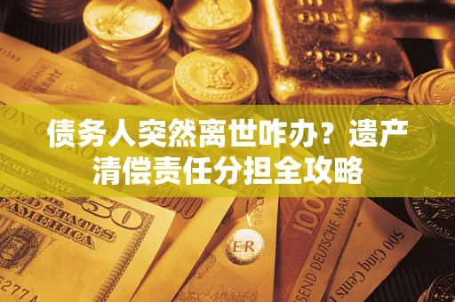 济南债务人突然离世咋办？遗产清偿责任分担全攻略