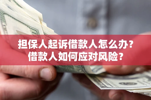 济南担保人起诉借款人怎么办？借款人如何应对风险？