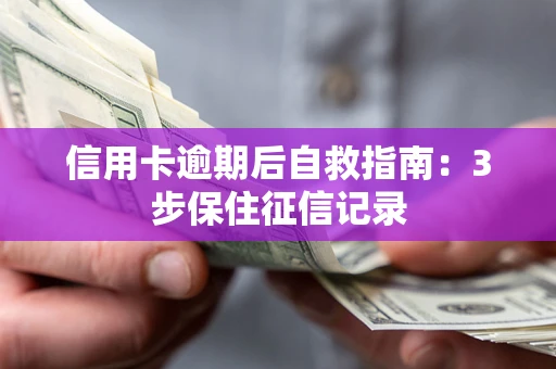 济南信用卡逾期后自救指南：3步保住征信记录