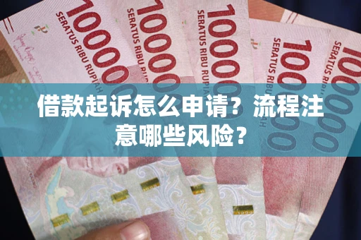 济南借款起诉怎么申请？流程注意哪些风险？