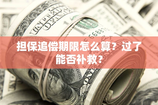 济南担保追偿期限怎么算？过了能否补救？